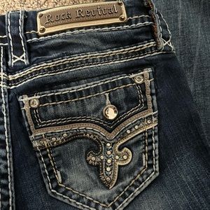 Rock revival jeans size 25